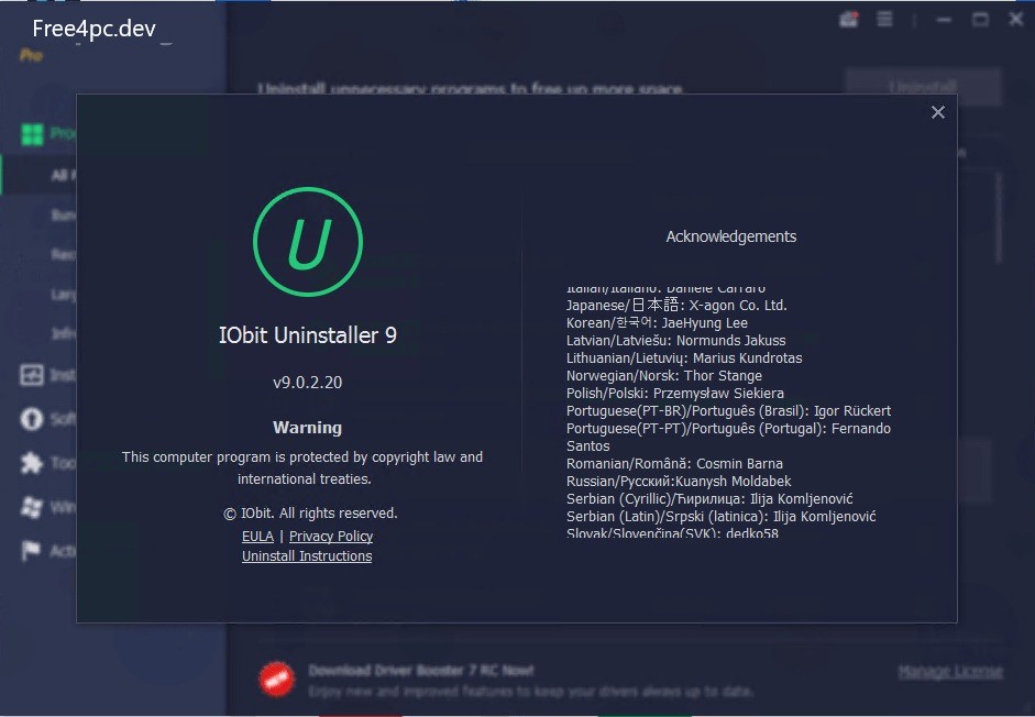 IObit Uninstaller Pro Crack 13.3.0.2 + Key Download [Latest]