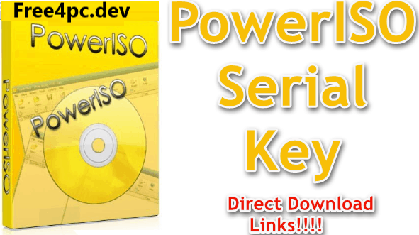 PowerISO Crack 8.7.0 With Serial Key Free Download [Latest]