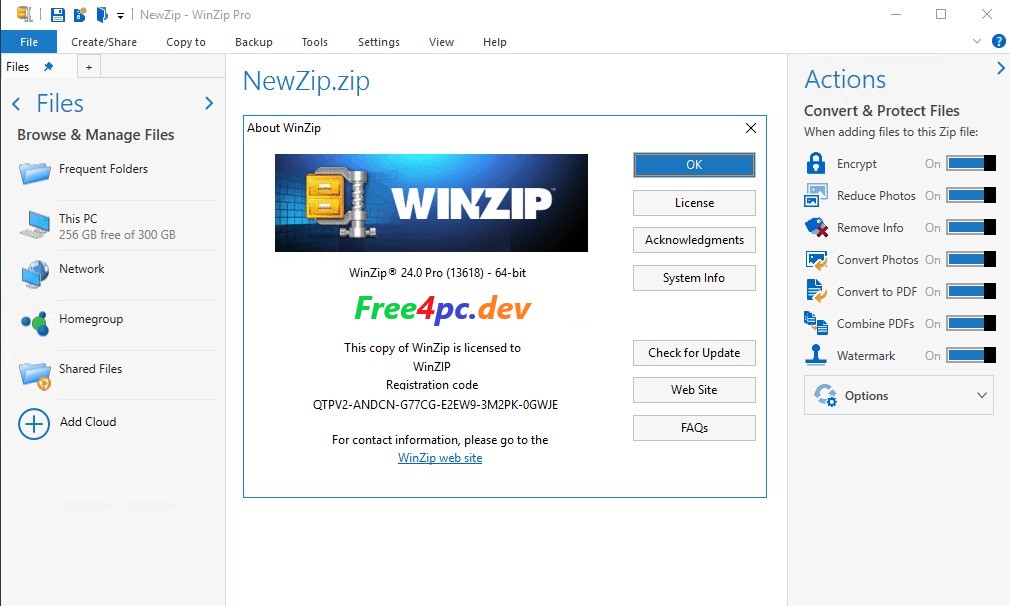 WinZip Crack 28.2 With Activation Code Download [Latest]