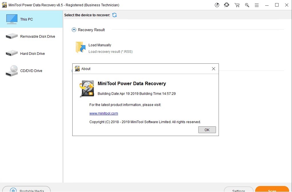 MiniTool Power Data Recovery Crack 12.8 + Full Version Download [Latest]